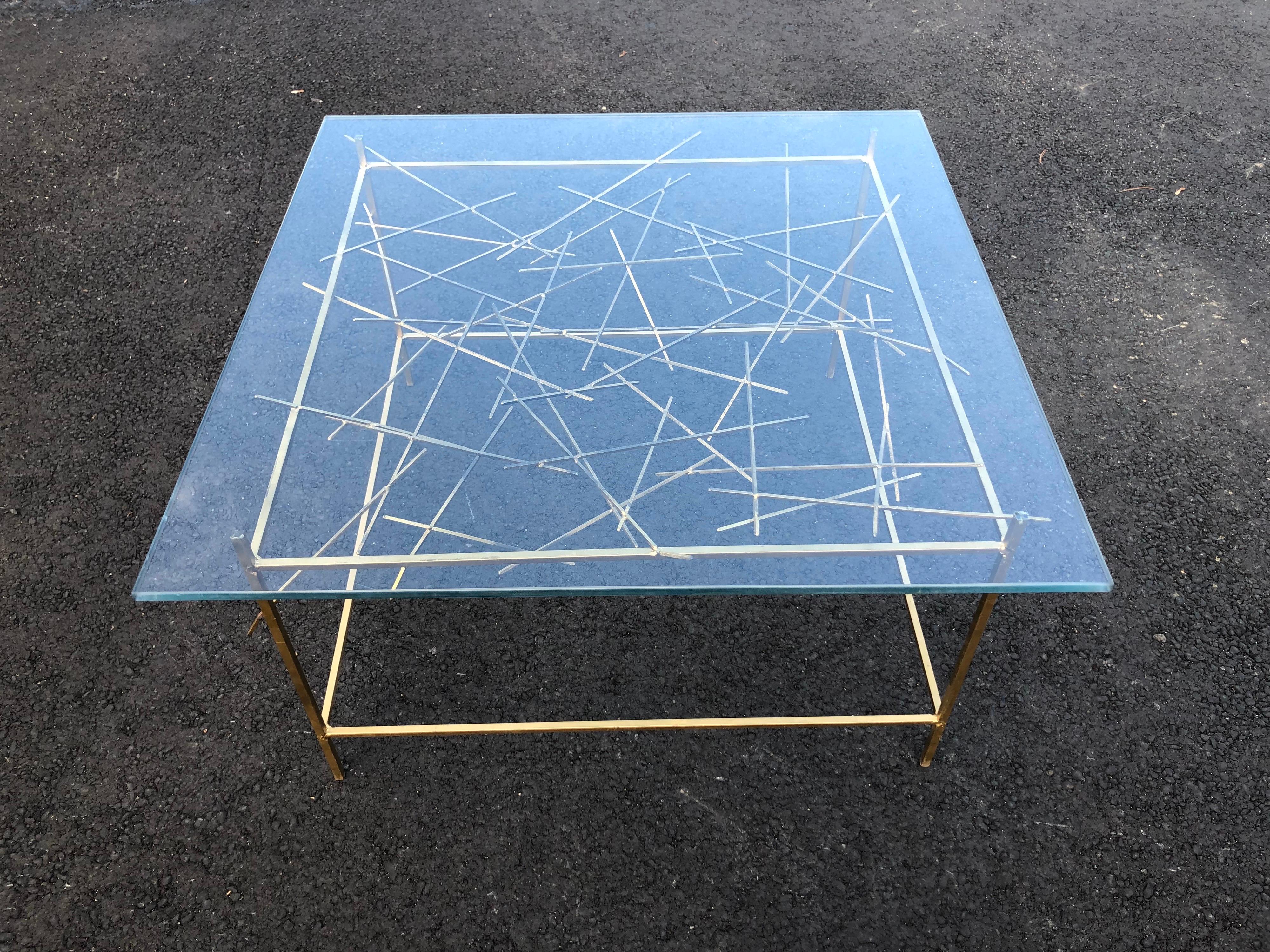 Sculptural Mid Century Modern Coffee Table In Good Condition In Redding, CT