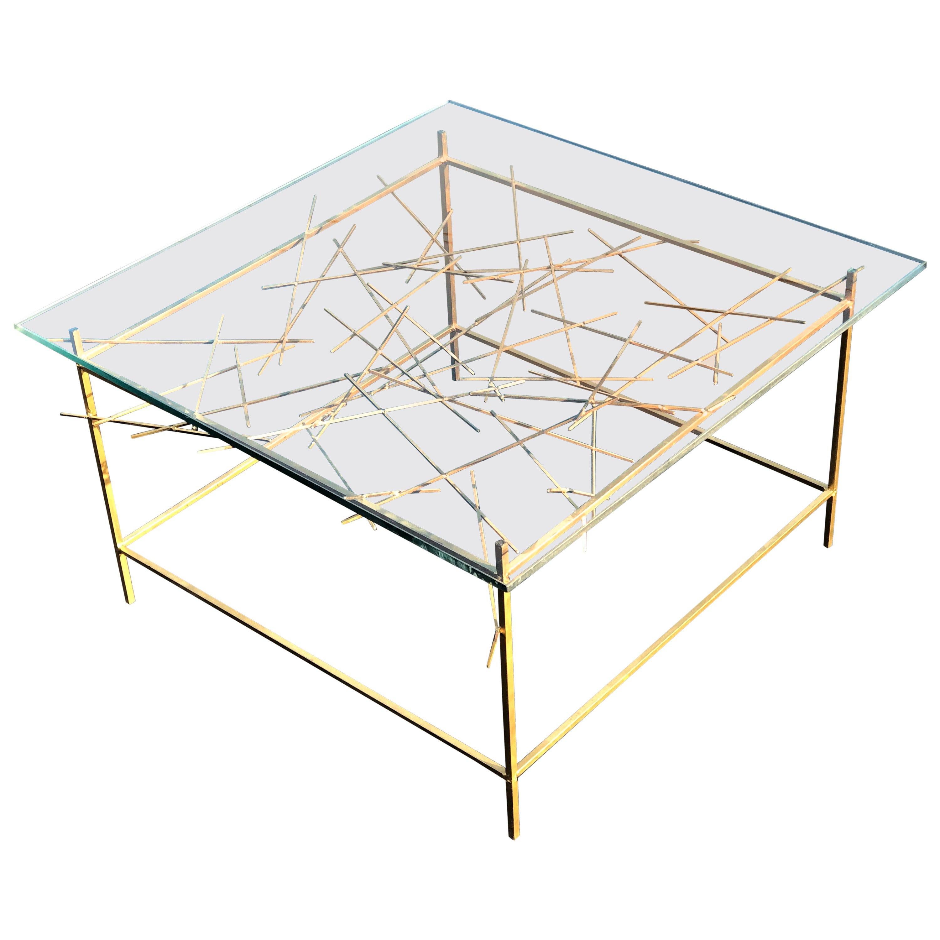 Sculptural Mid Century Modern Coffee Table