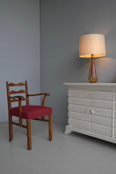 Sculptural Mid Century Modern side Chair, France 1930's