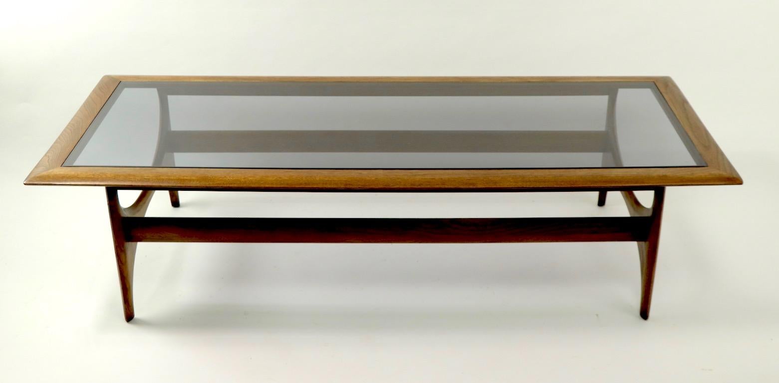 Sculptural Mid Century  Silhouette Coffee Table by Lane Furniture 2