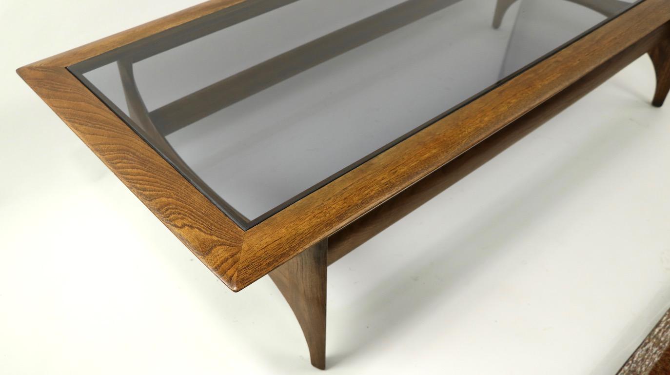 lane mid century coffee table