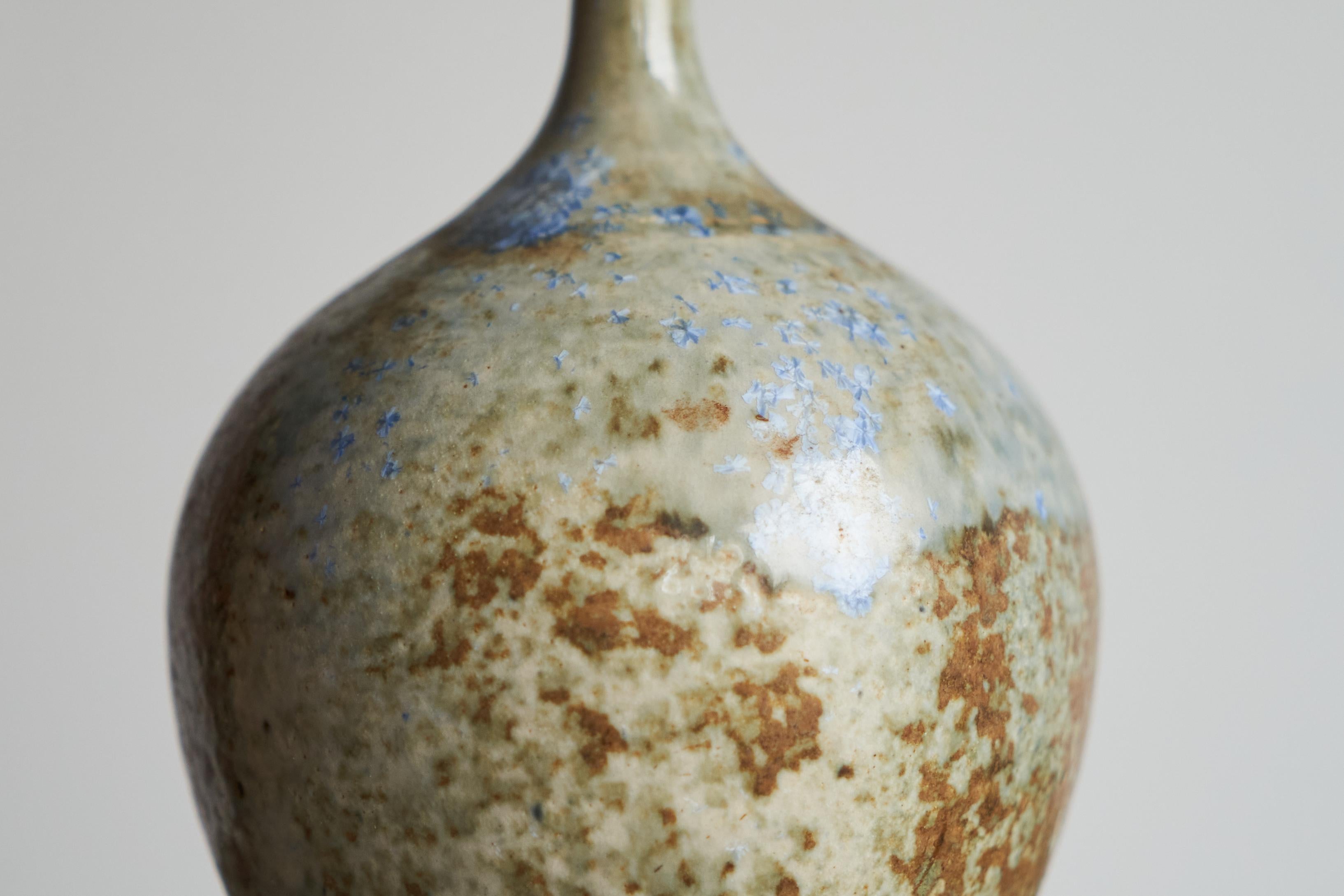 Fatto a mano Vaso scultoreo in Studio Pottery del 1960 in vendita