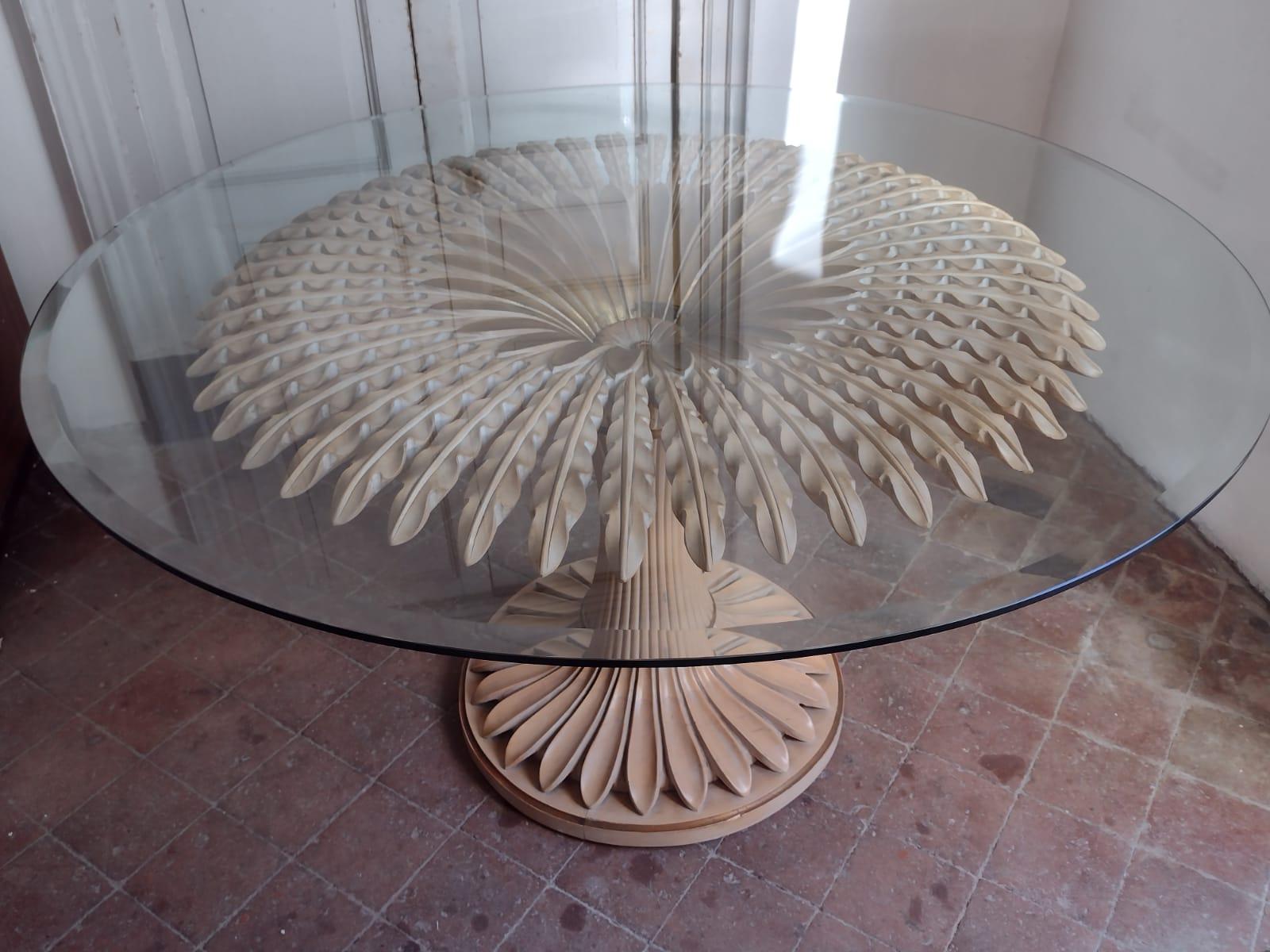 Tavolo scultoreo di metà secolo, Italia, anni '60 3