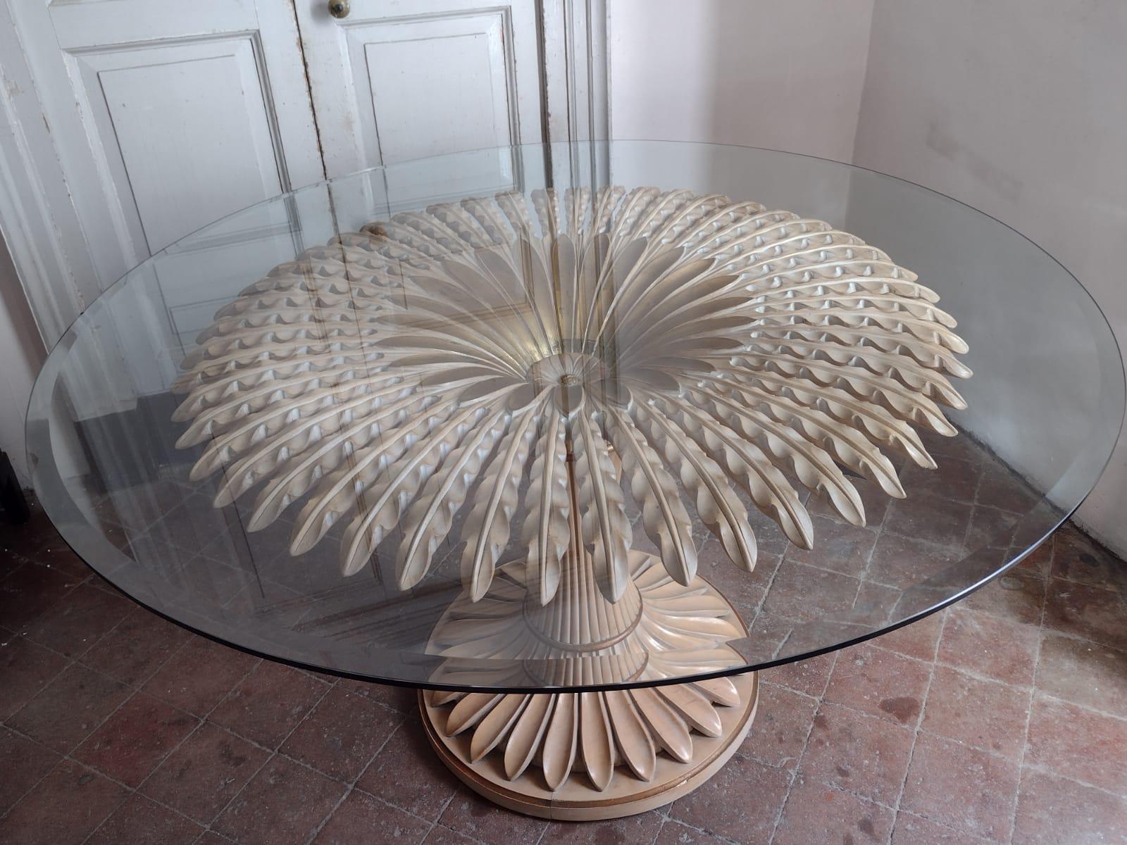 Table sculpturale du milieu du siècle, Italie, années 1960 en vente 4