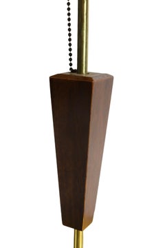 Sculptural Mid Century Table Lamp by Modeline