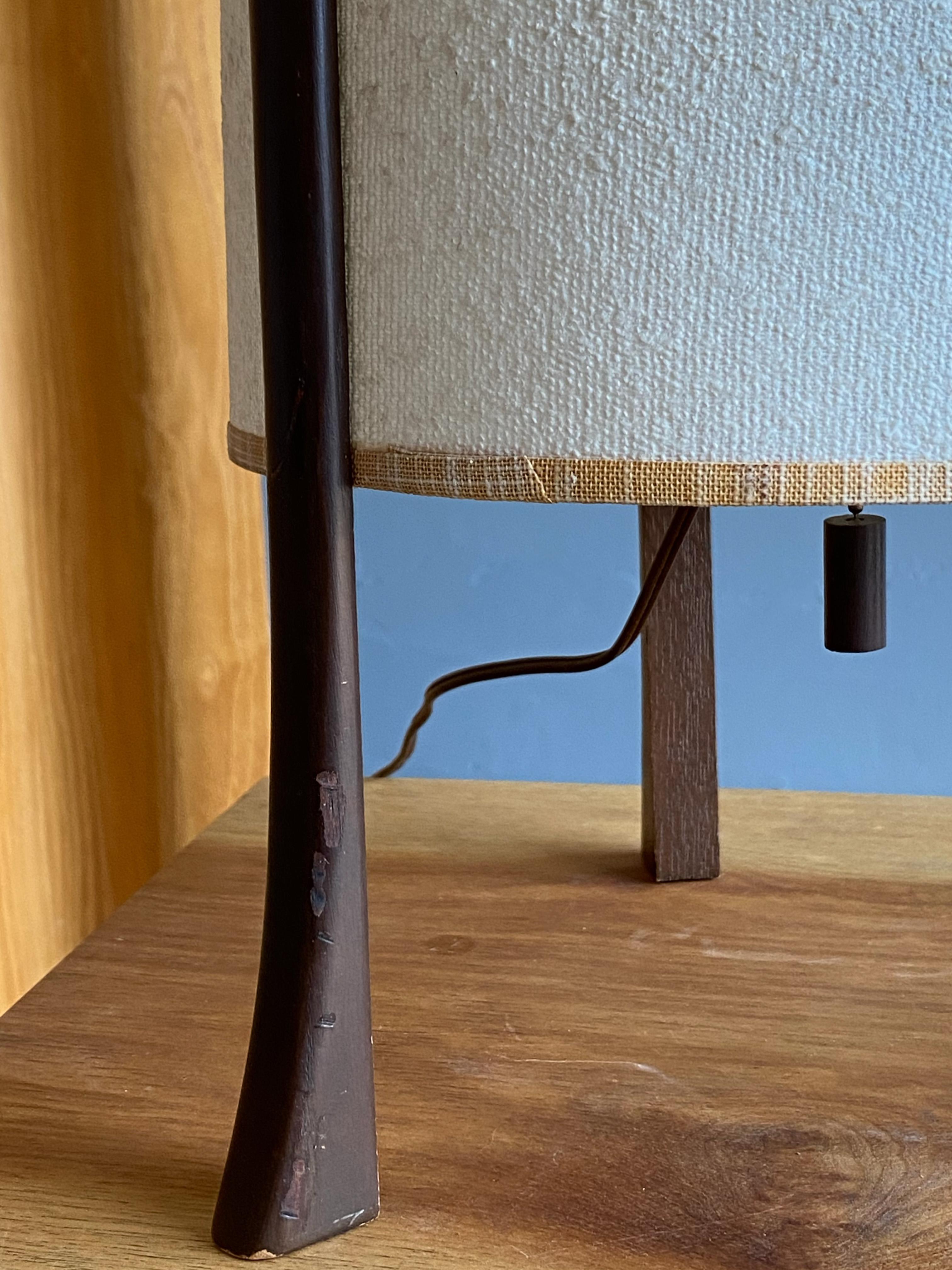 American Sculptural Mid Century Table Lamp