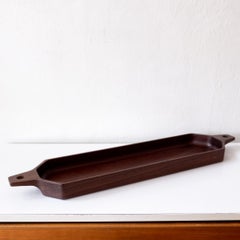 Sculptural Midcentury Italian Wood Centerpiece Bowl or Catch All by Anri, 1950s