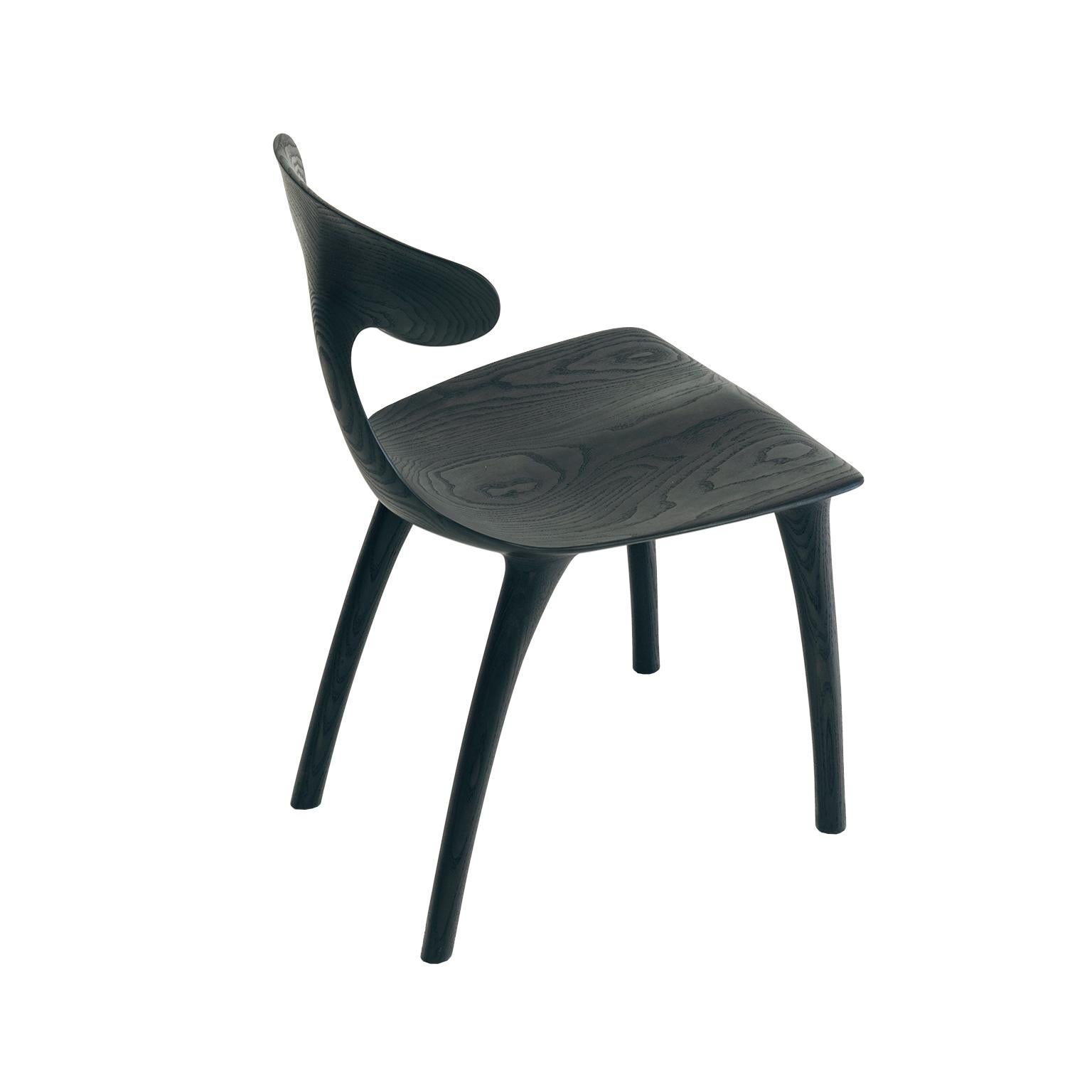 The Miranda Chair in Blackened Ash from Munson Furniture For Sale 3