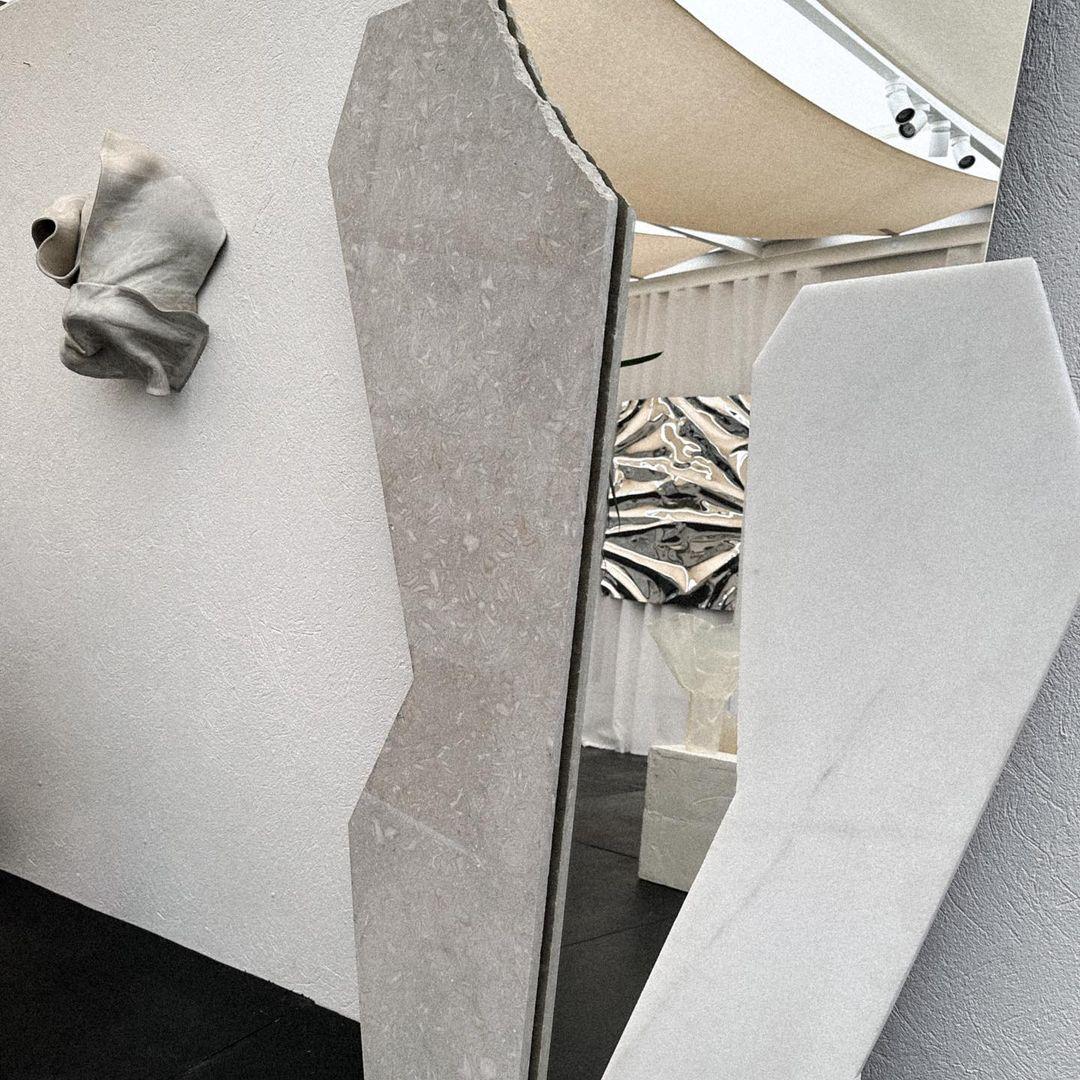 Post-Modern Sculptural Mirror E by Alexandra Madirazza For Sale