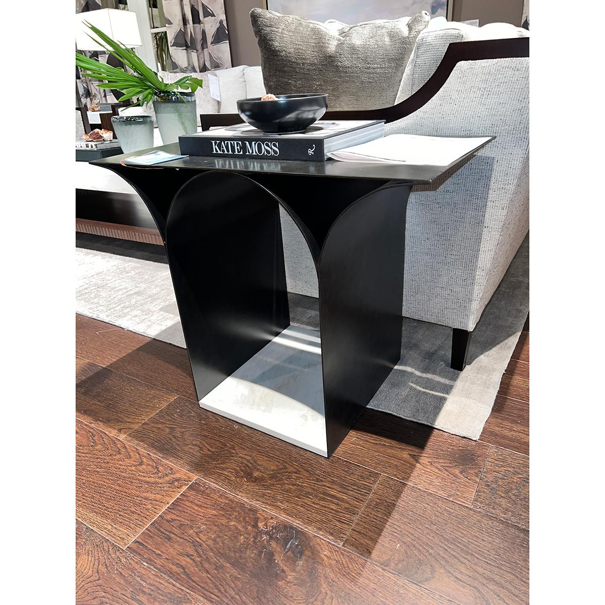 Sculptural Modern Side Table In New Condition For Sale In Westwood, NJ