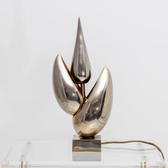 Sculptural Modernist Table Lamp by Michel Armand
