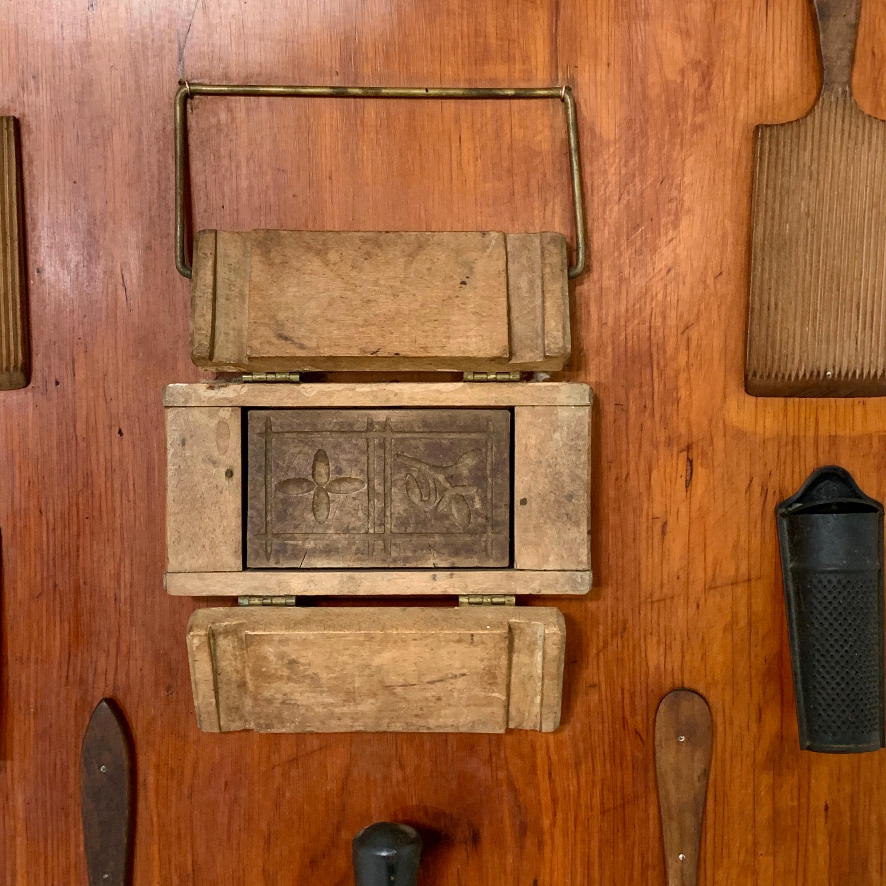 Sculptural Modernist Wall Display of 18th and 19th Century Baking Tools 3