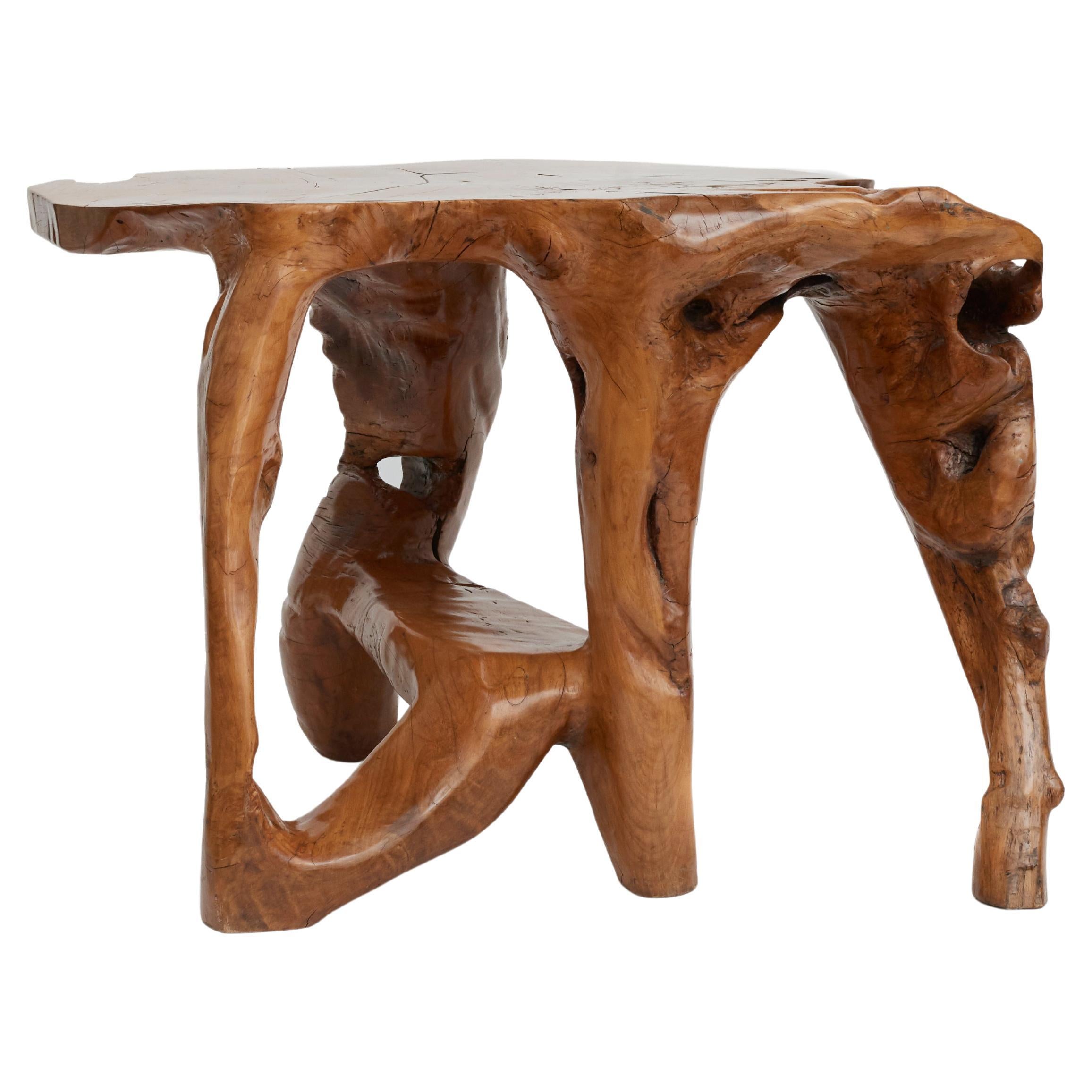 Sculptural Molave Nobel Wood  Root Table For Sale