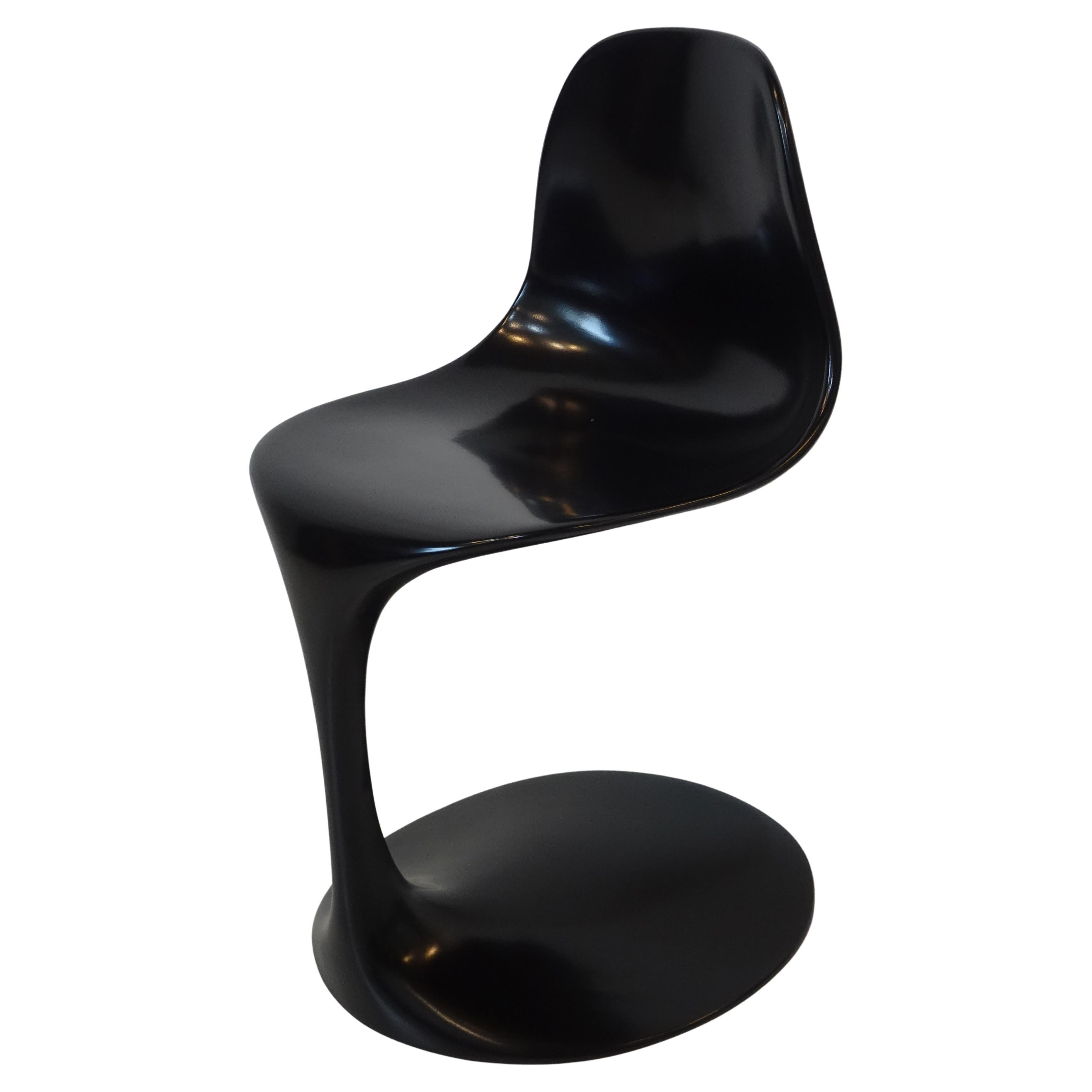 Sedia scultorea Rudi Bonzanini Molded Italian Chair per L' Ambienie Italia MN