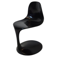 Sculptural Molded Italian Chair by Rudi Bonzanini for L' Ambienie Italia MN