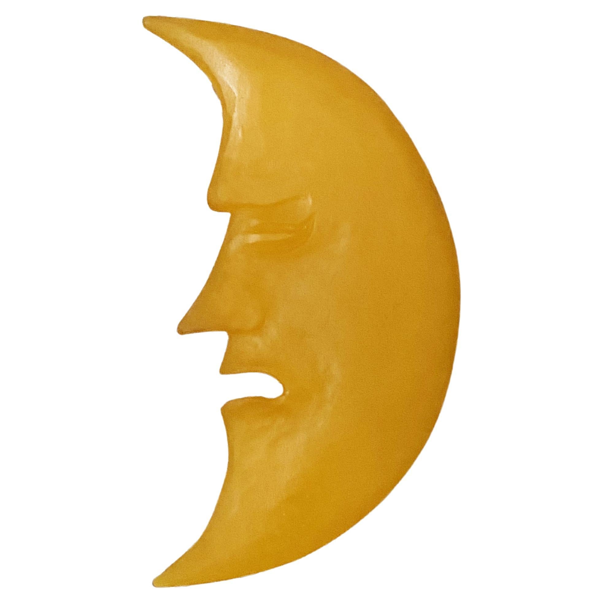 Sculptural "Moon" Sconce by Jean-Charles de Castelbajac, France, 1990s For Sale