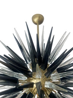 Sculptural Murano Glass Sputnik Chandelier, Italy, 1995.