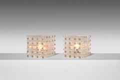 Sculptural Murano Glass Table Lamps by Poliarte