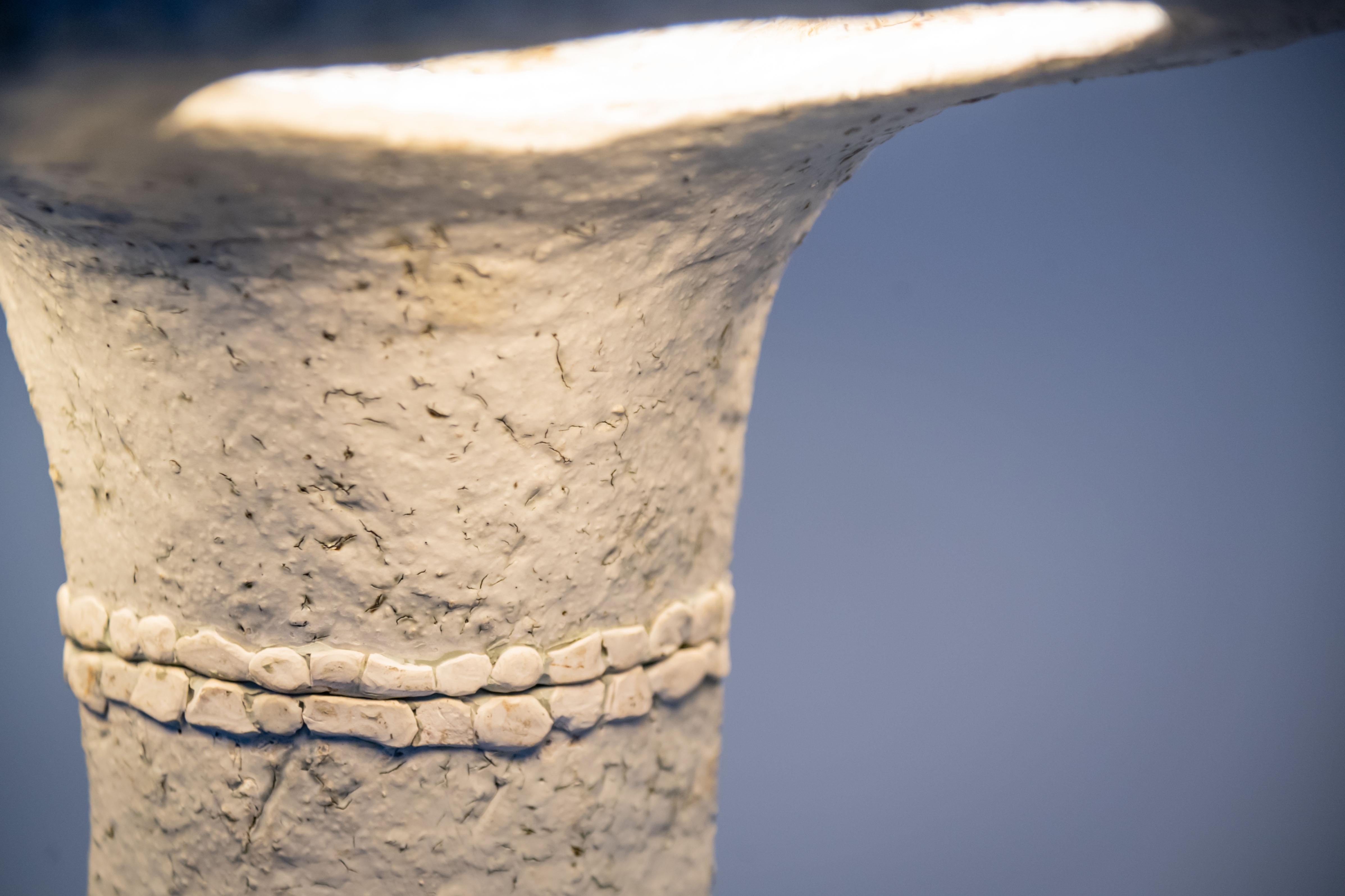 Sculptural Mushroom Ceramic Floor Lamp by Agnès Debizet, France For Sale 3