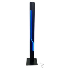 Sculptural Neon Torchiere Floor Lamp by Let There Be Neon for George Kovacs