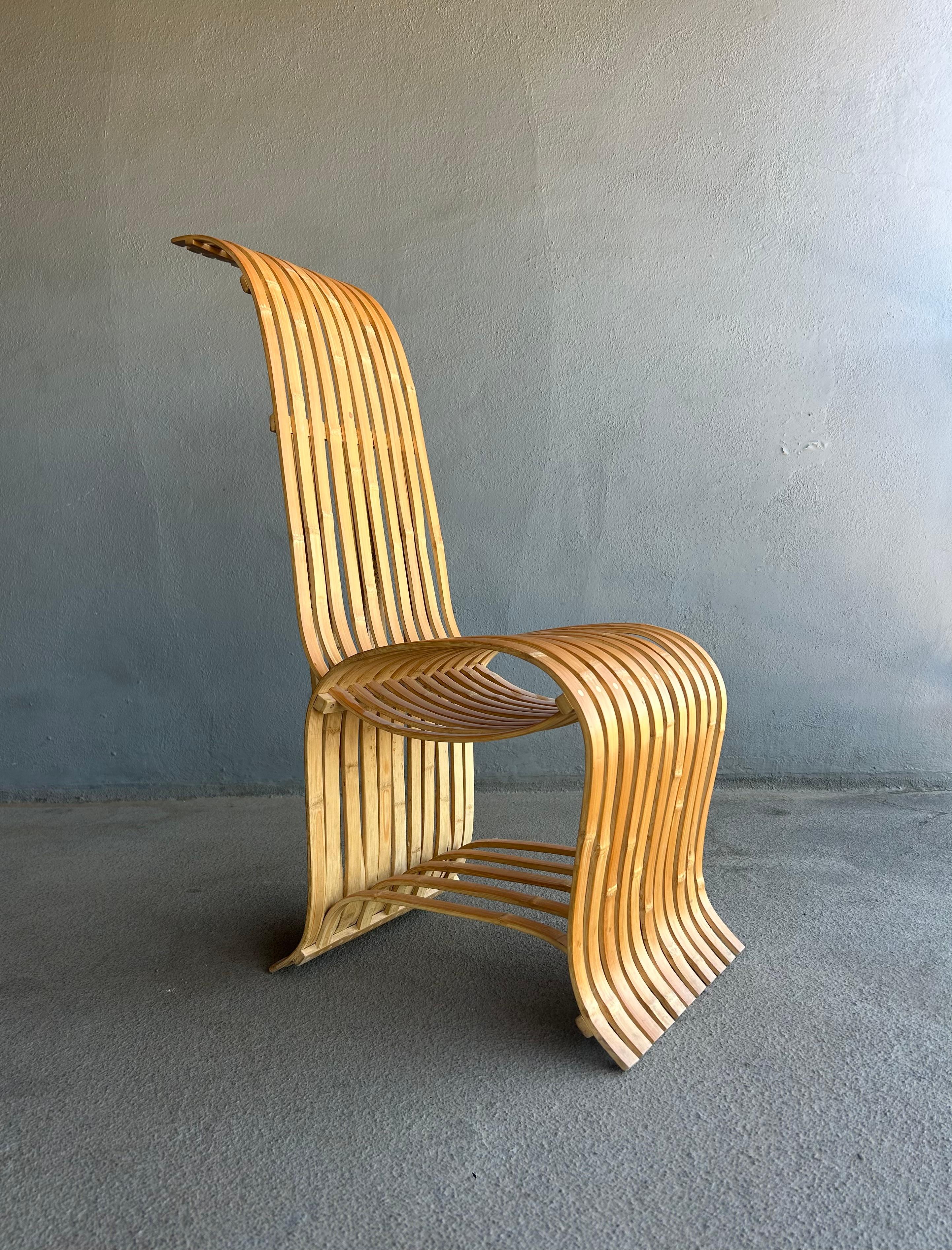 Sculptural all original bentwood chairs from Norway make an elegant set of statement pieces. Price listed is for the pair. 