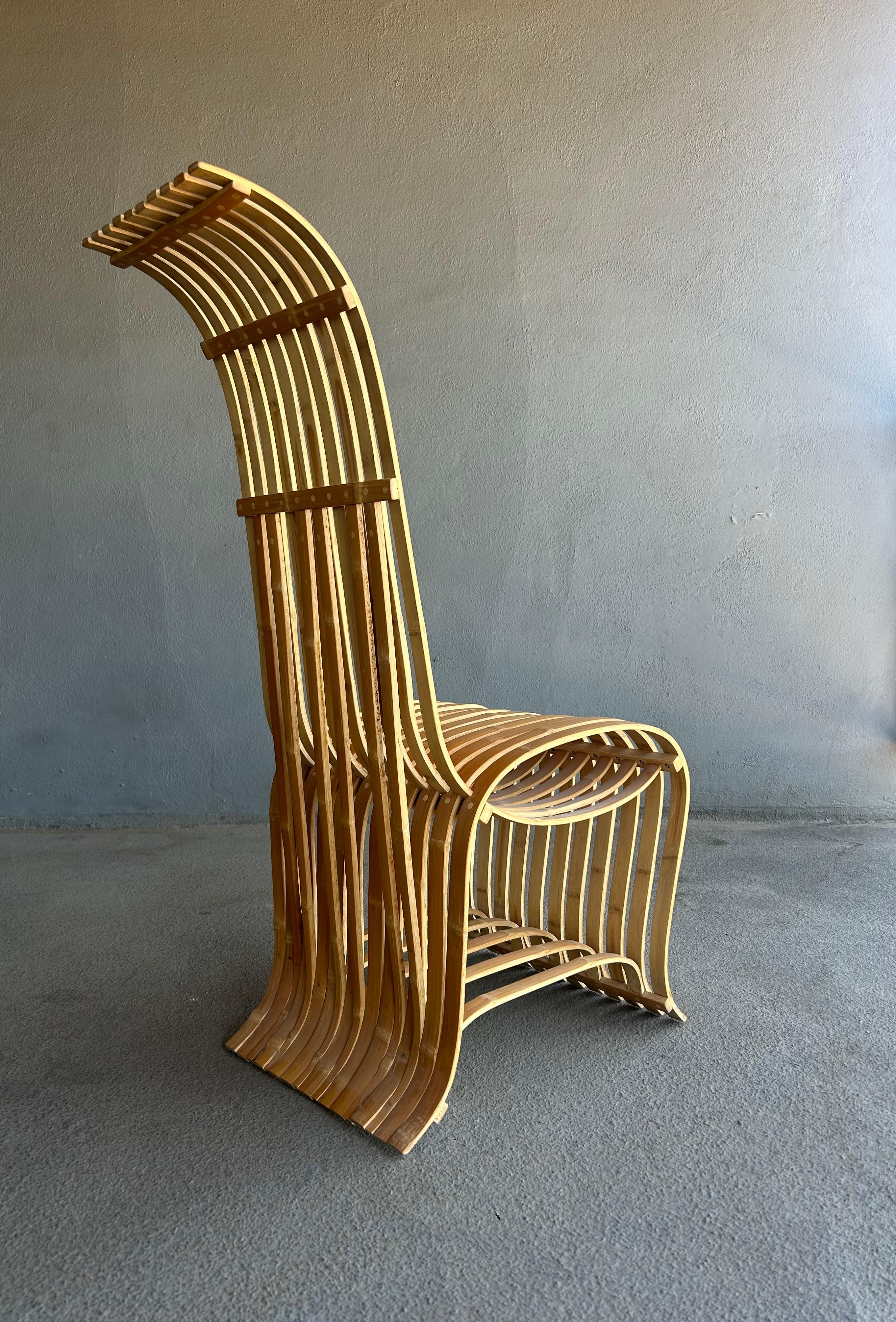 Mid-Century Modern Sculptural  Norwegian Mid Century Bentwood Chairs For Sale