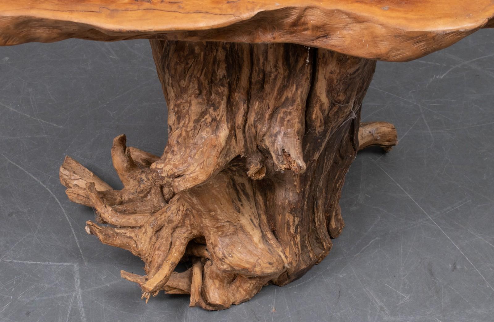 Sculptural Organic Chair Made From Teak Root in the Style of Daryl Stokes  For Sale 1