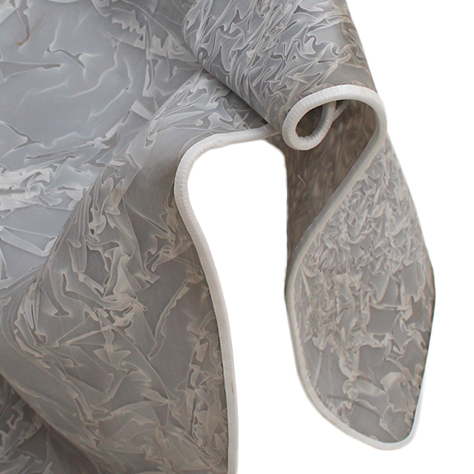 Silla escultural orgánica gris de fibra de vidrio, Italia, años 80 en venta 1