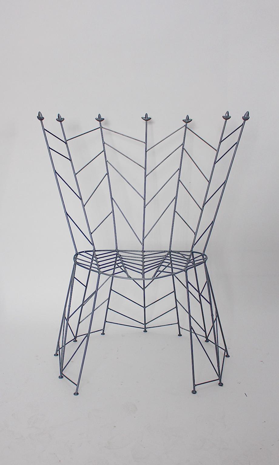 Laqué Paire de chaises d'appoint sculpturales vintage organiques Bohuslav Horak 1988 République tchèque en vente