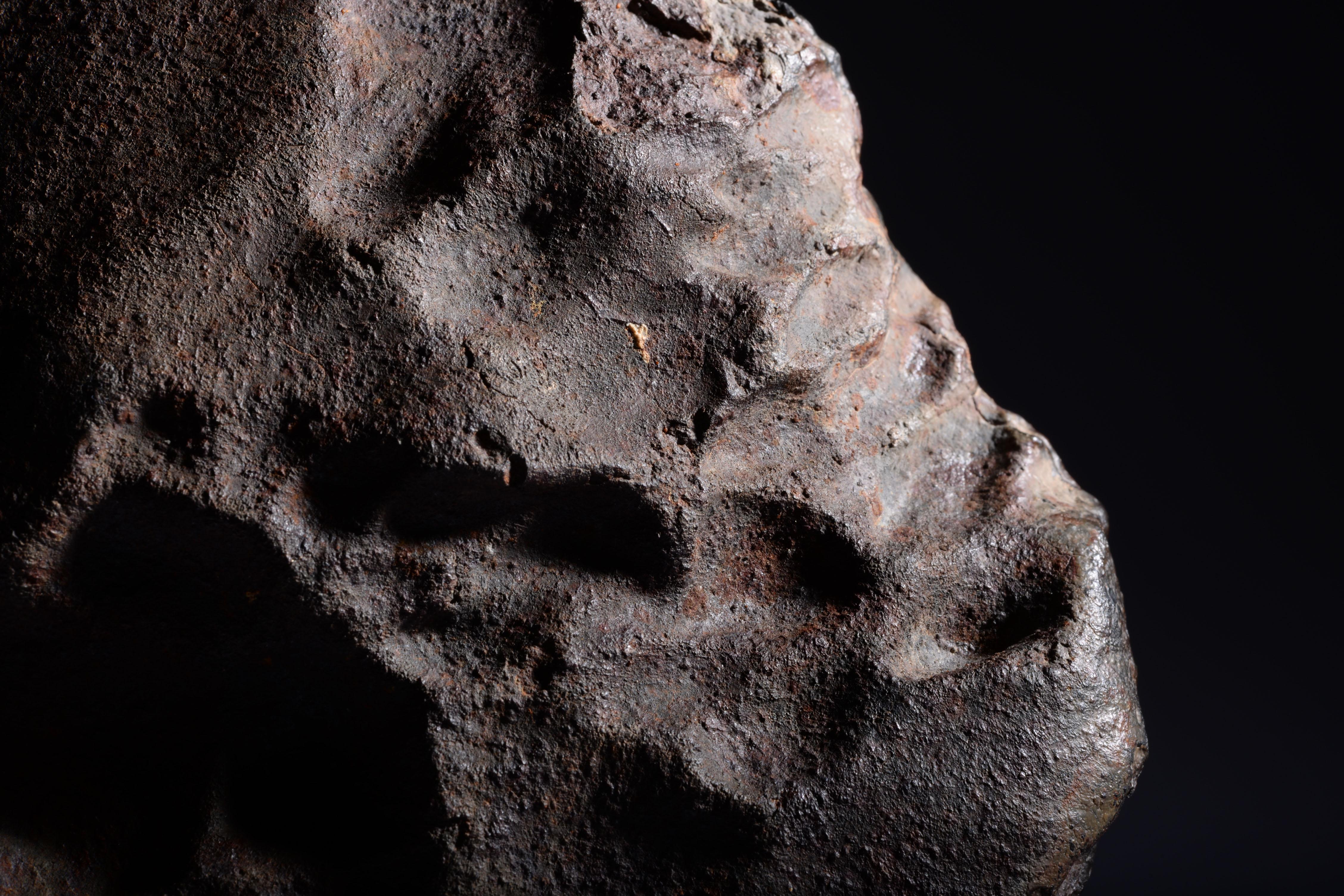 Sculptural Oriented Meteorite For Sale 1