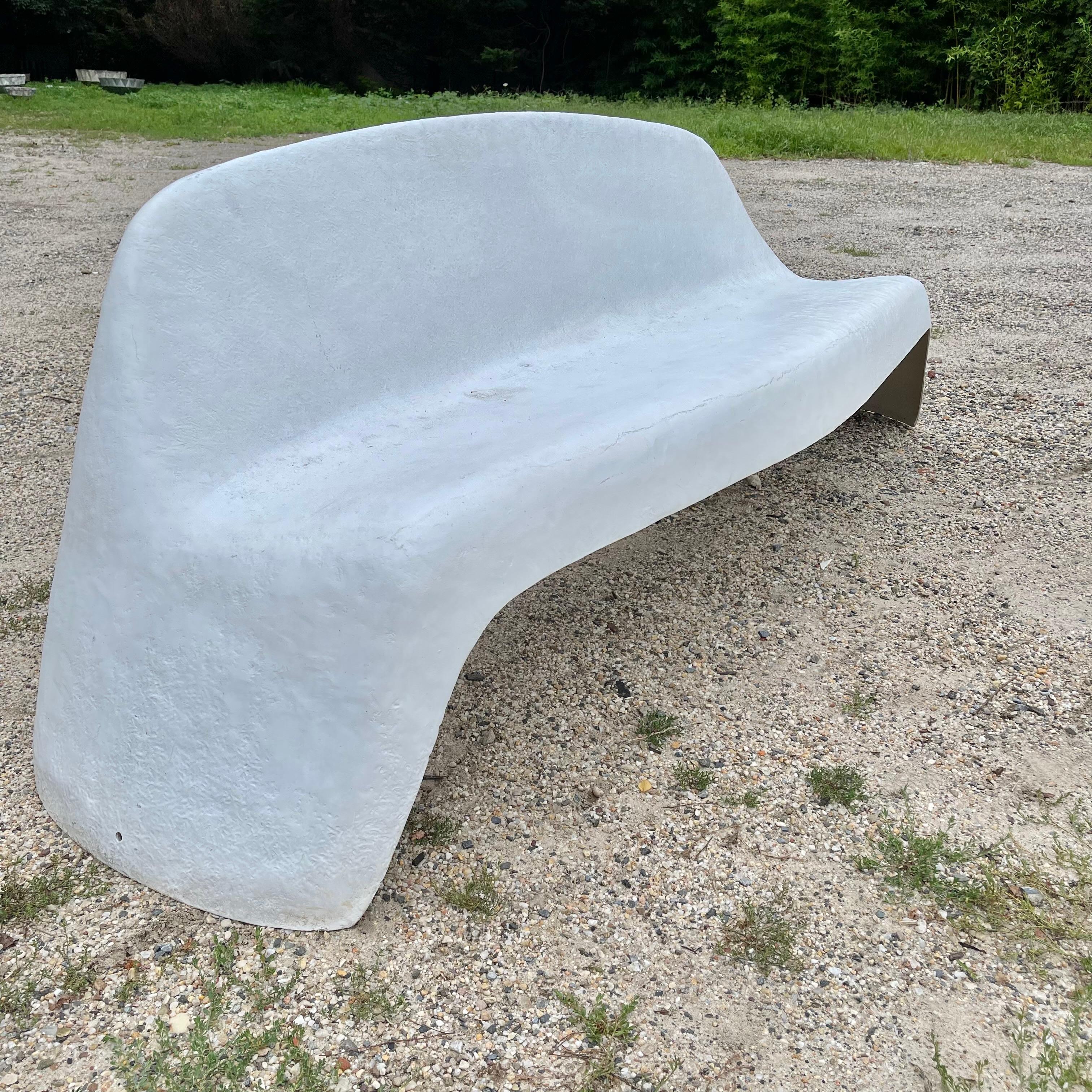 fibreglass bench