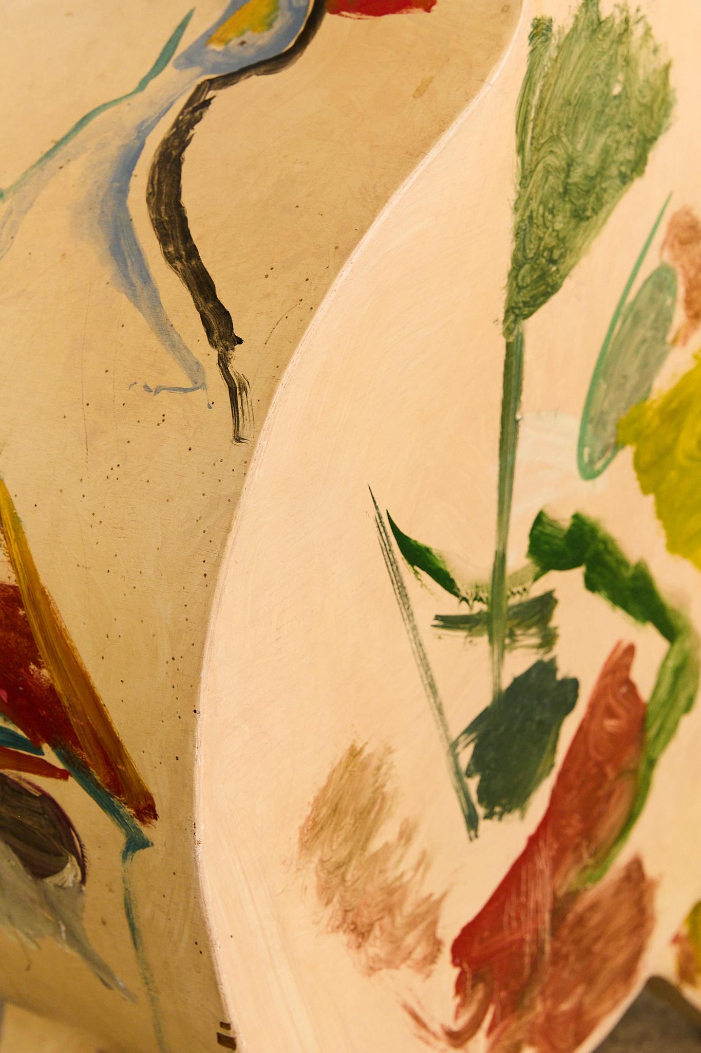 Sculptural Painted Chest of Drawers For Sale 5