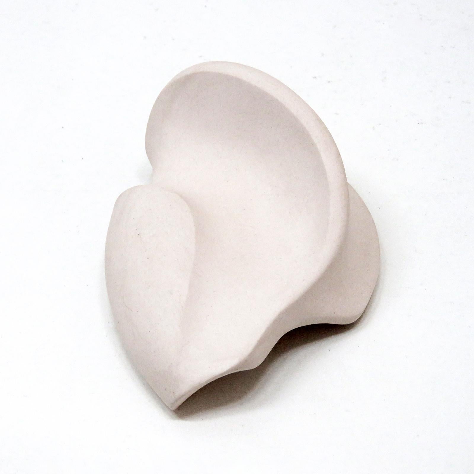 Ceramic Sculptural Palmstone 'Ear' by Jed Farlow  For Sale
