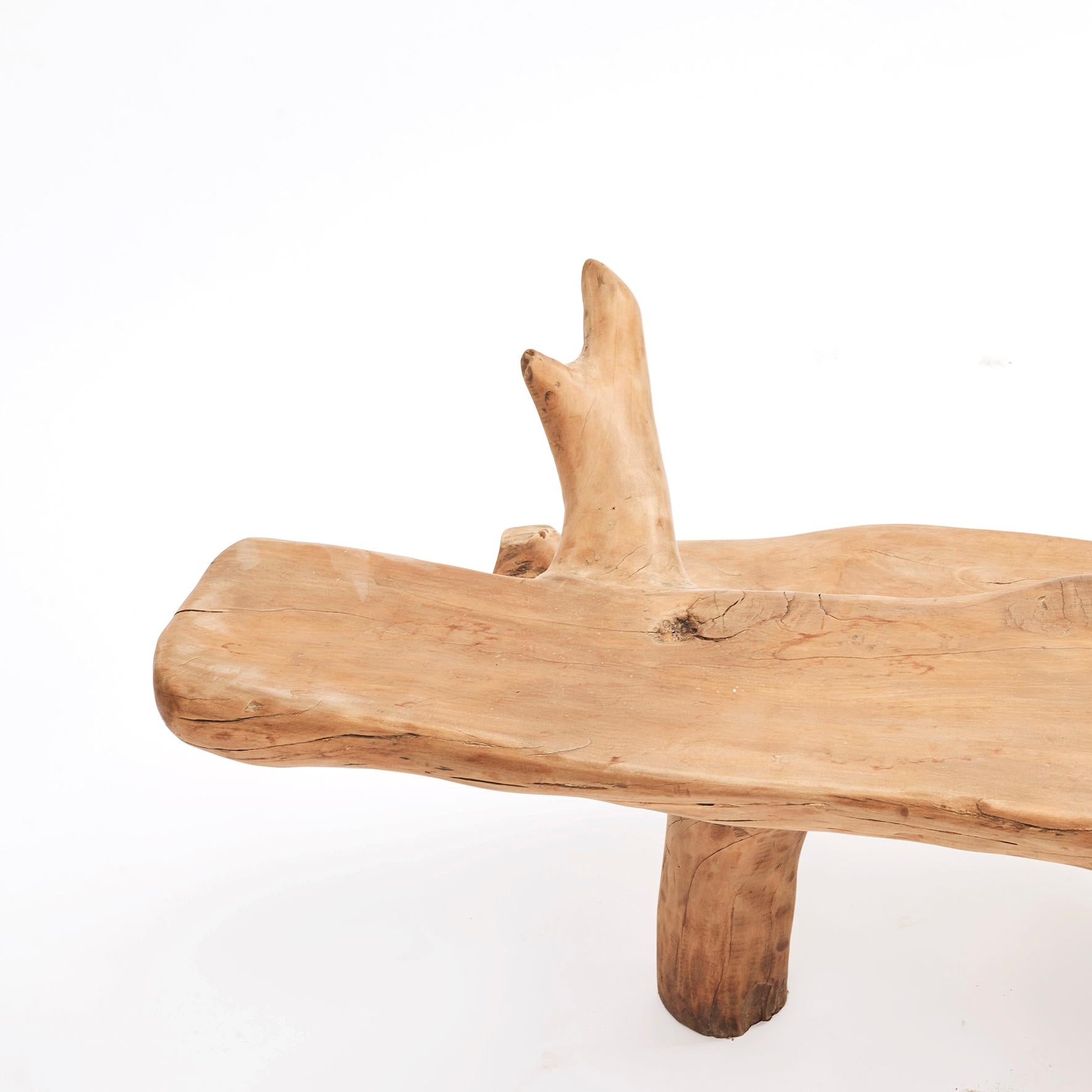 Sculptural Philippine Molave Root Bench In Good Condition In Kastrup, DK