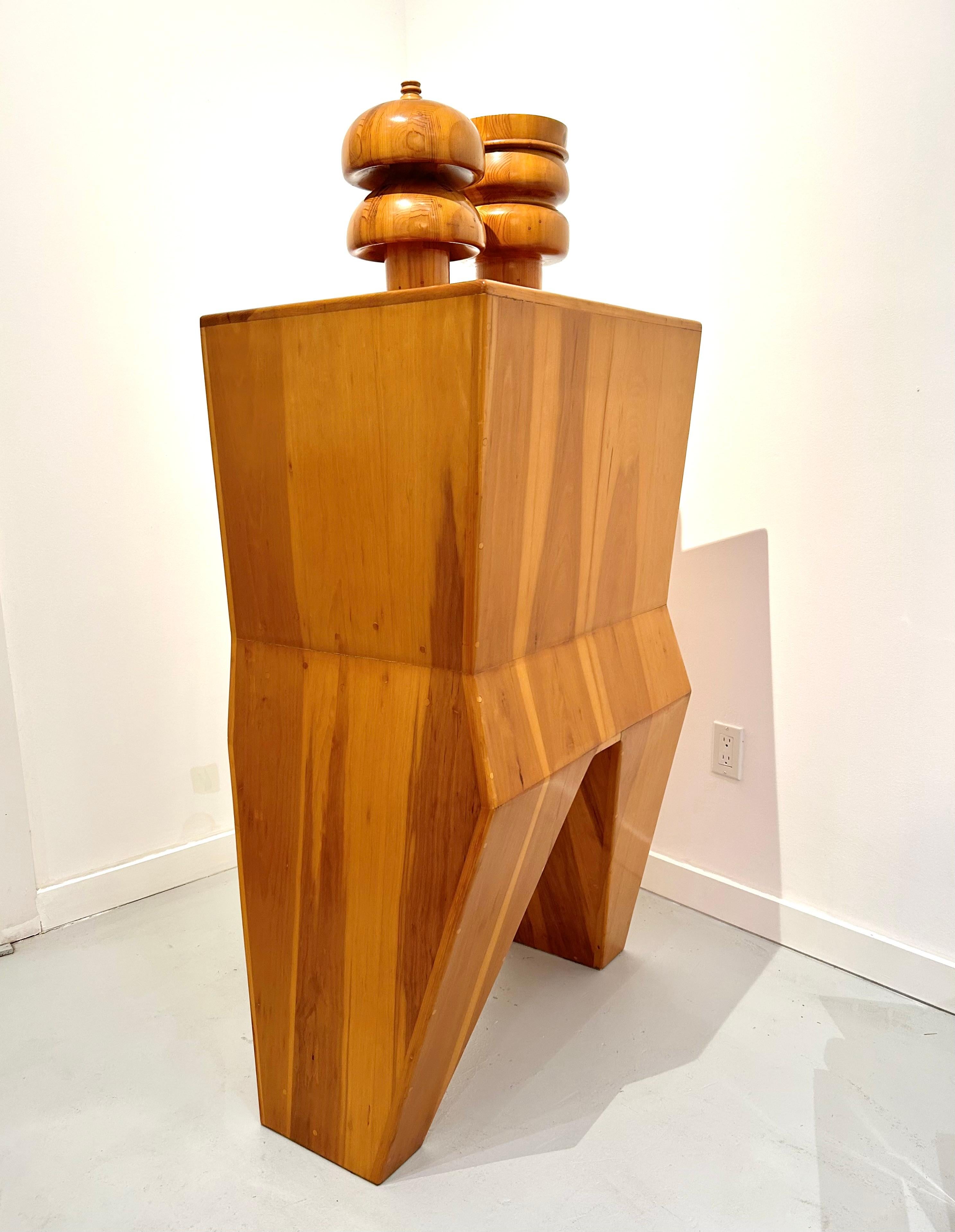 Armadio scultura in Wood di Mike Nevelson in vendita 1