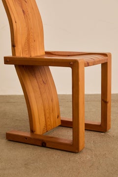 Sculptural Pine Chairs