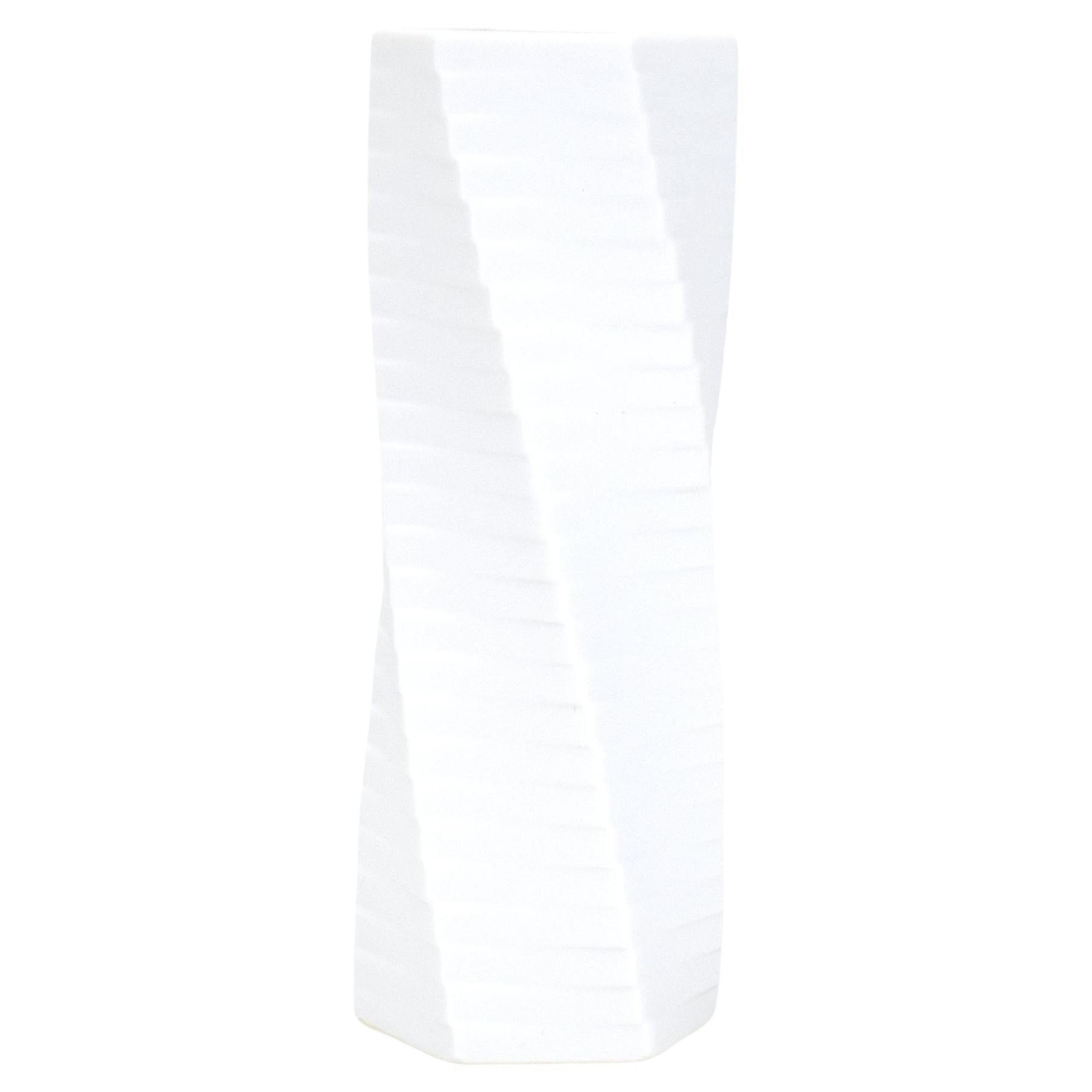 Vaso scultoreo PISA di Werner Uhl Vaso in porcellana per Rosenthal Studio Line