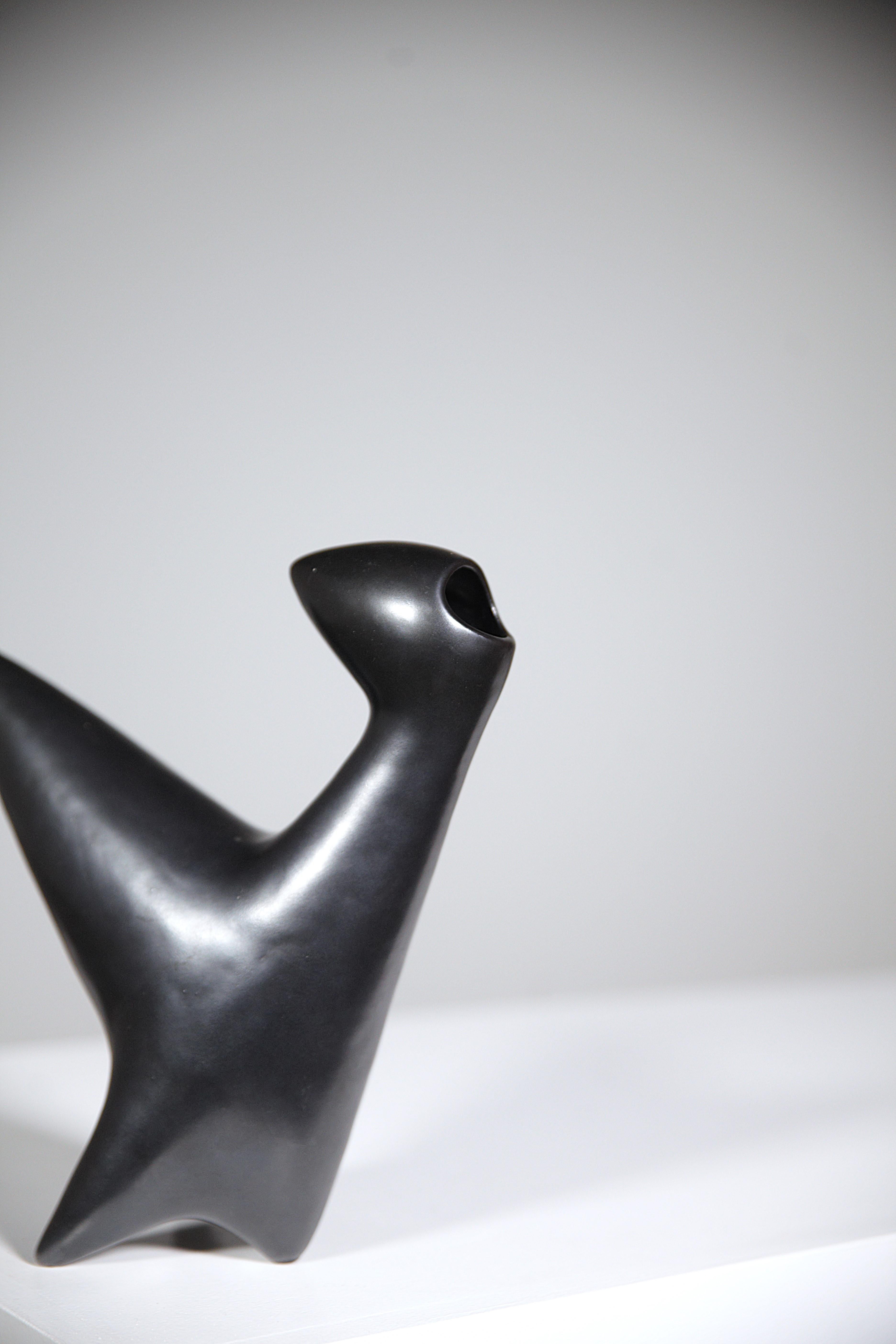 Sculptural Pitcher by André Aleth Masson France 1950s For Sale 1
