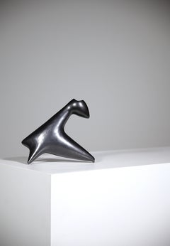 Sculptural Pitcher by André Aleth Masson France 1950s