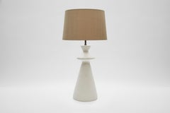 Sculptural Plaster Table Lamp Hand Made in UK Contemporary 21st Century
