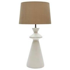Sculptural Plaster Table Lamp Hand Made in UK Contemporary 21st Century
