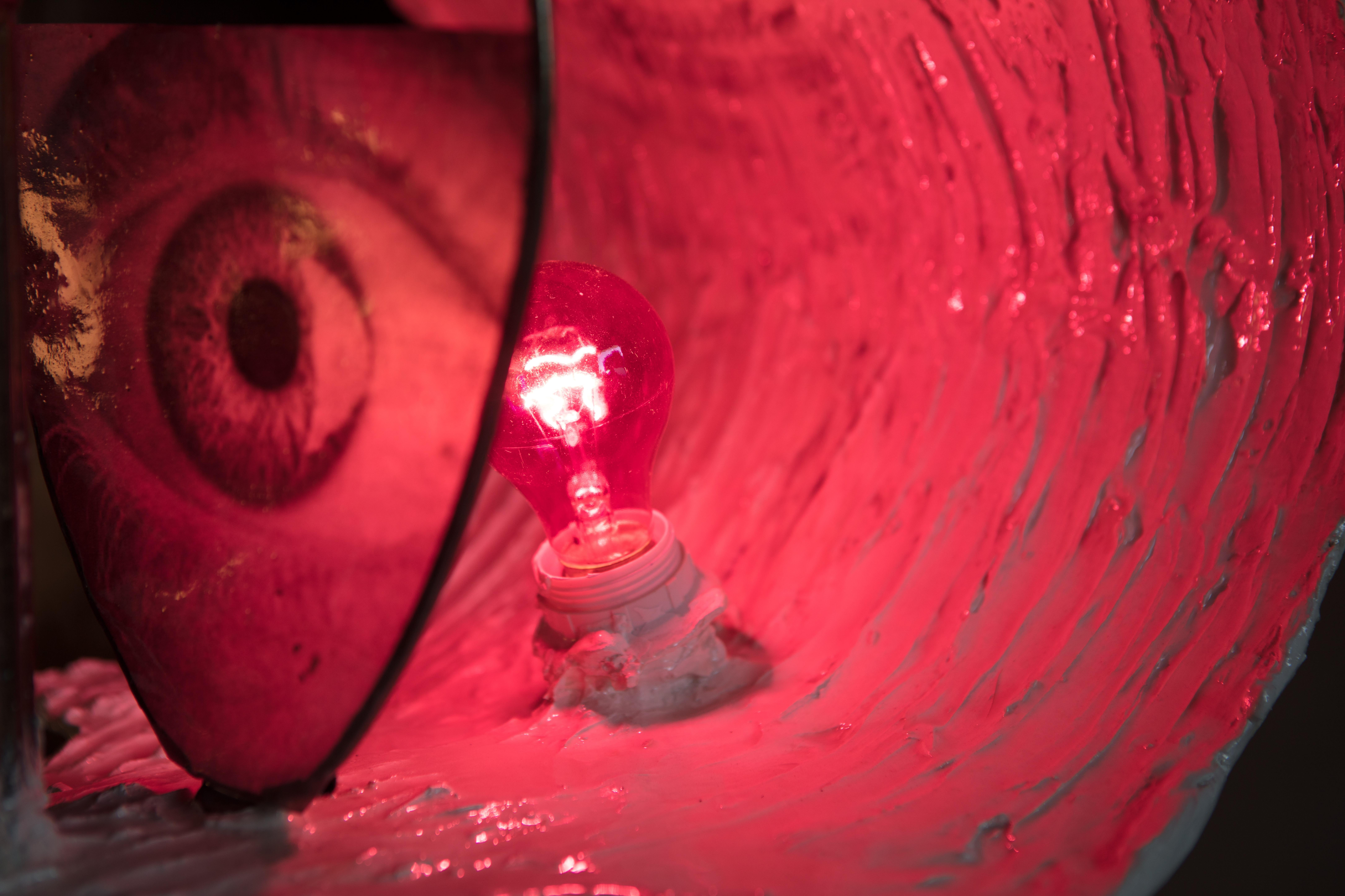 Lampadaire sculptural en plâtre blanc, 21e siècle par Mattia Biagi en vente 5
