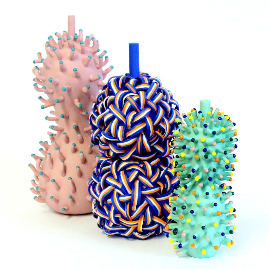 Vasija escultórica moderna de porcelana de Ahryun Lee Alemán en venta