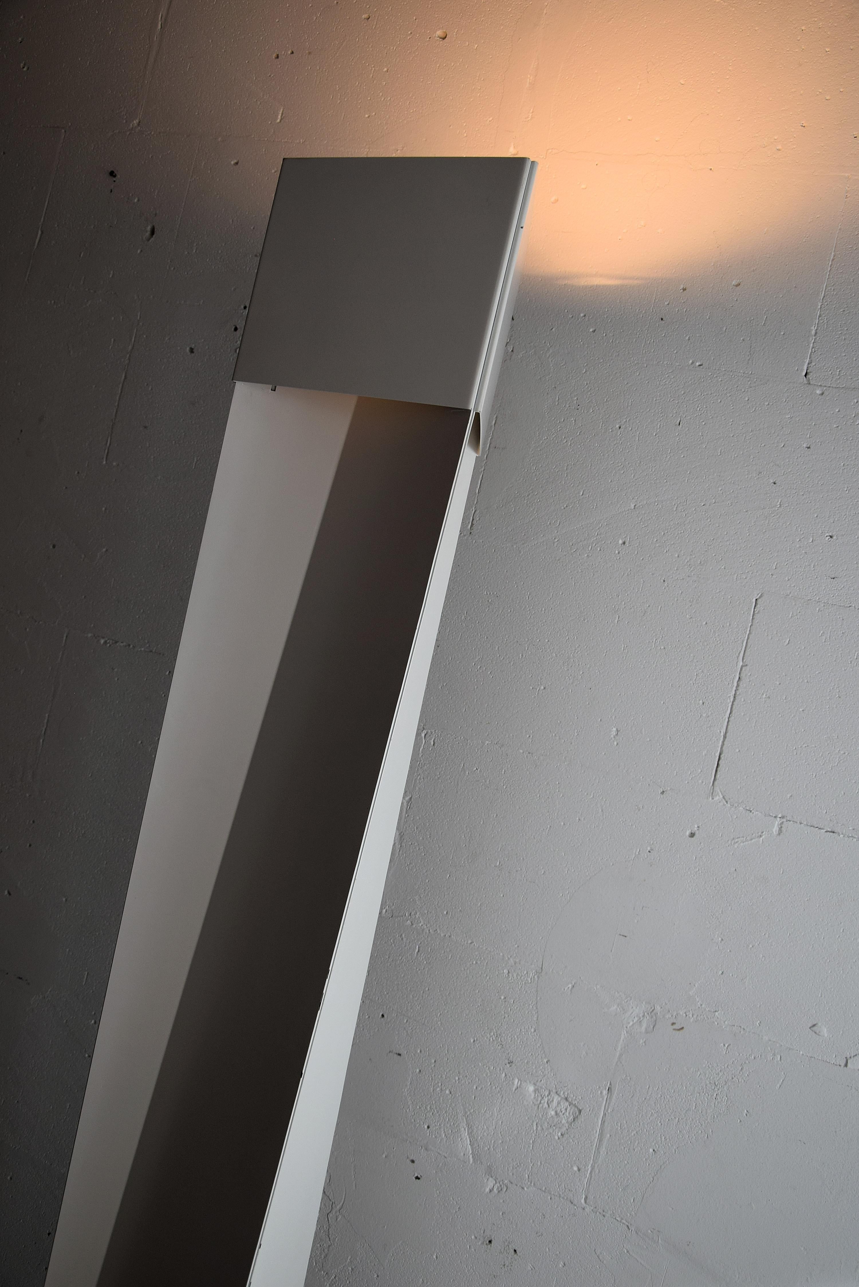 Late 20th Century Sculptural Postmodern Floor Lamp Slack 1 by Mart Van Schijndel For Sale