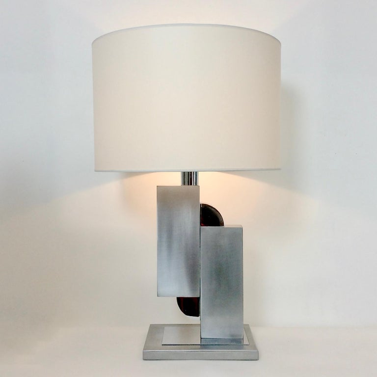 Sculptural PostModernist Table Lamp, circa 1970, Italy For Sale at 1stDibs