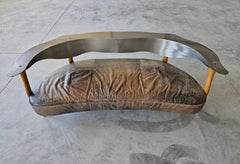 Sculptural Postmodern 3-Seater Sofa "Fantasy Island" designed by Kurt Bayer