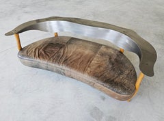 Sculptural Postmodern 3-Seater Sofa "Fantasy Island" designed by Kurt Bayer