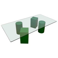 Sculptural Postmodern Coffee Table in the Style of Lella & Massimo Vignelli