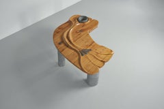 Sculptural Postmodern Desk by Tidis Belgium, 1980