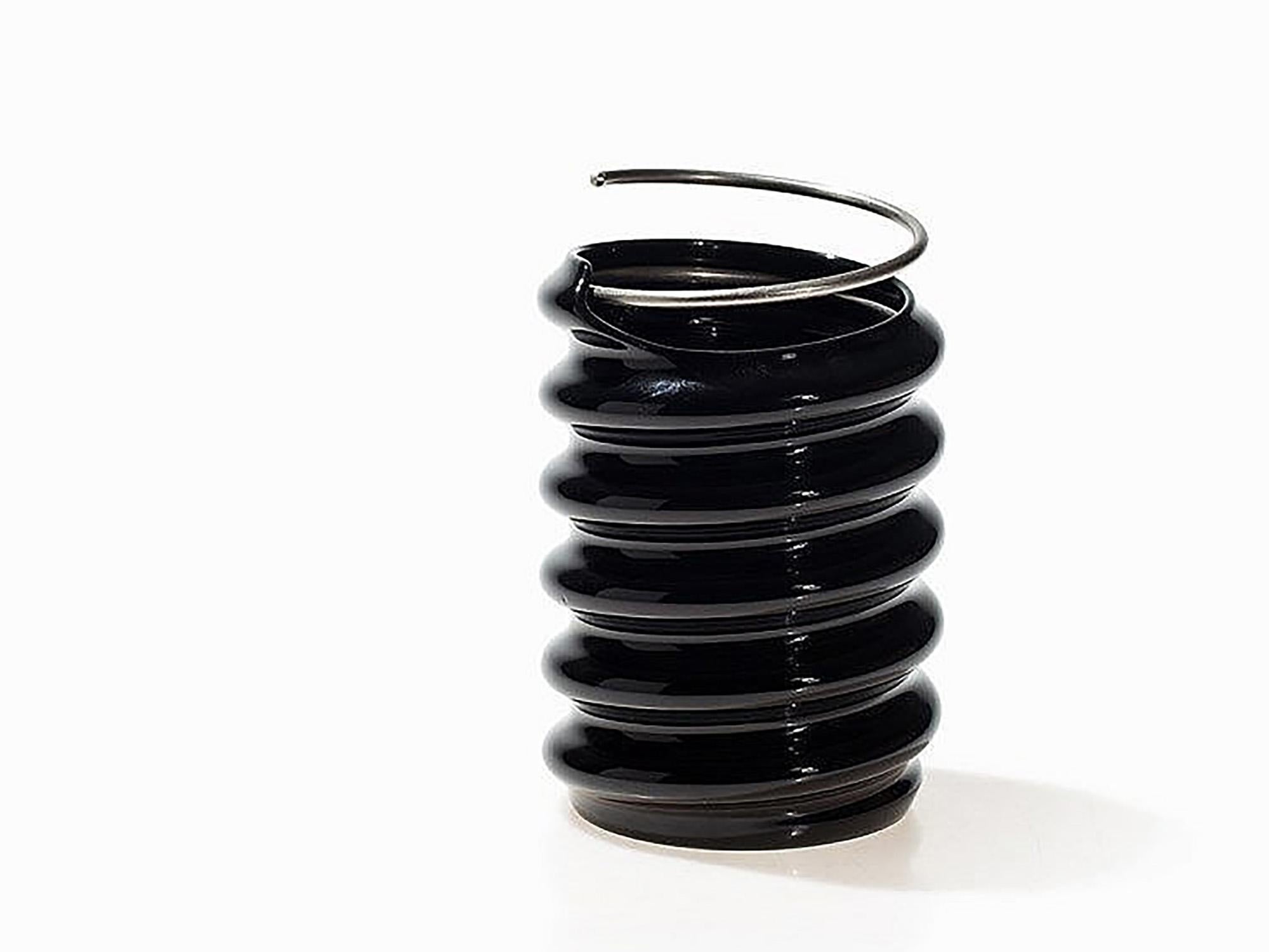 Postmoderno Vaso scultoreo postmoderno Ringoletto di Ron Arad per Rosenthal, anni 2000 in vendita